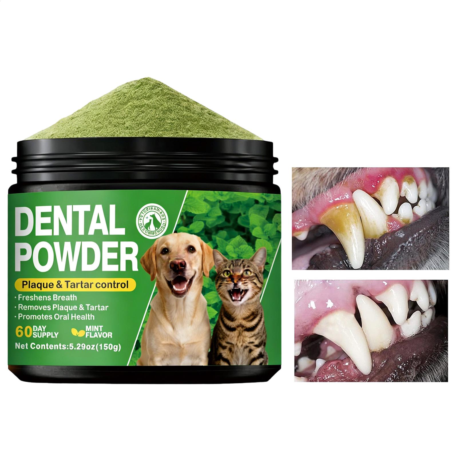 Men Grooming Hygiene - Dog Tooth Powder 150g Bad Breath