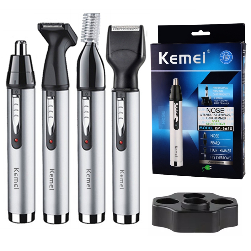 Men'S Grooming Nose And Ear - Kemei Rechargeable All in One Hair