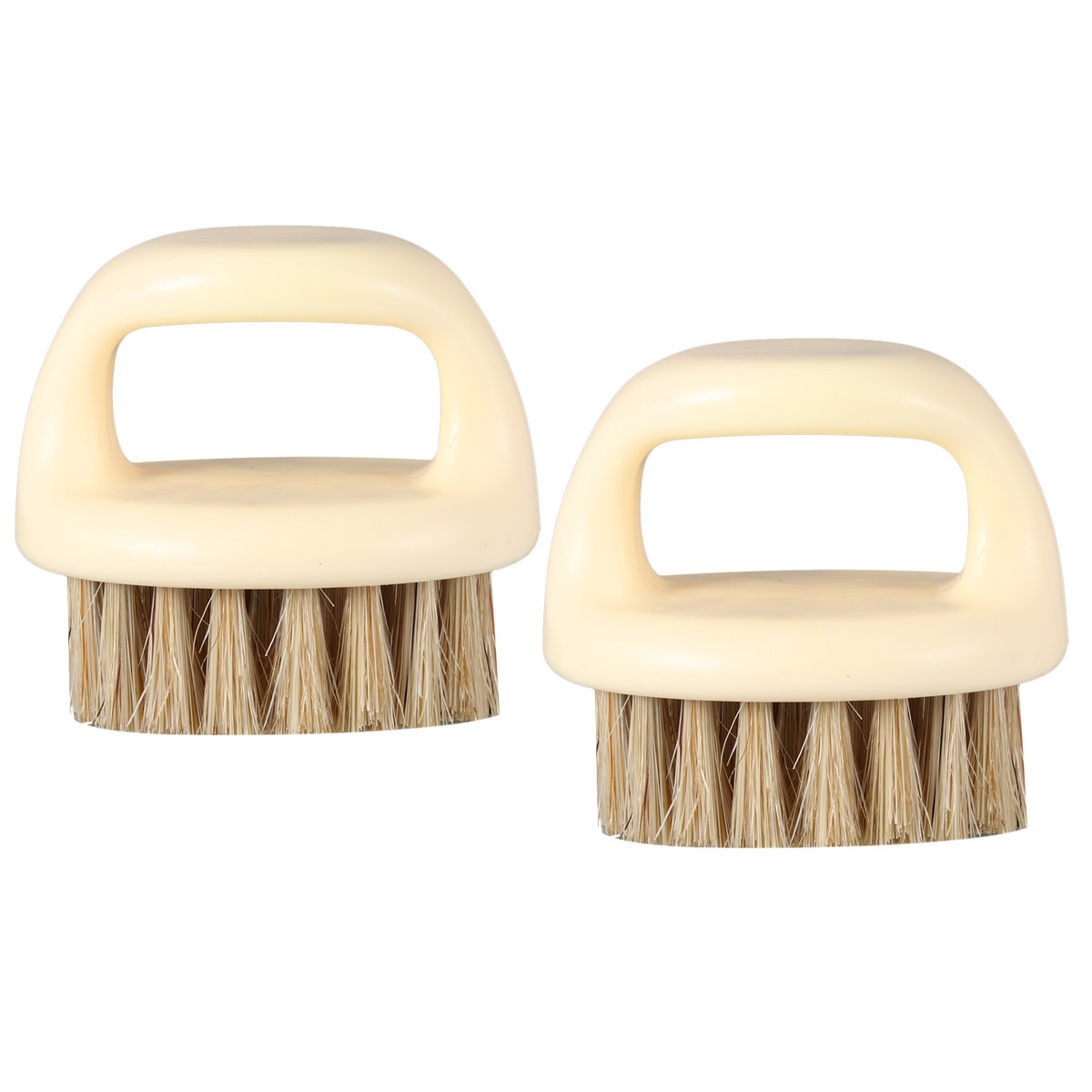 Men'S Grooming Brush - 2Pcs Beard Brush Set for Men