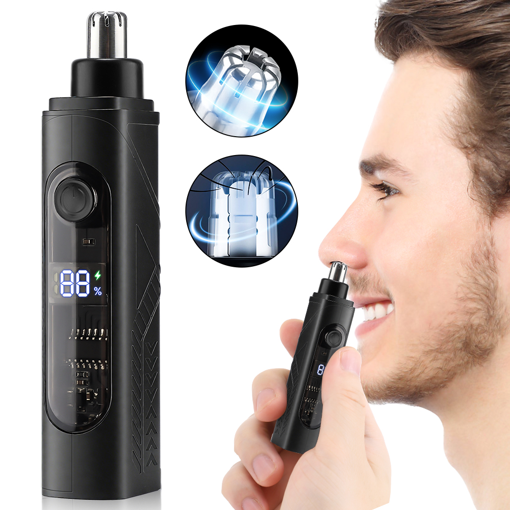 Men'S Grooming Nose And Ear - Rechargeable Nose Hair trimmer and Facial
