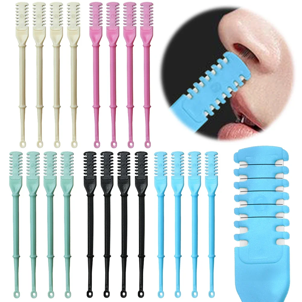 Men'S Grooming Nose And Ear - Dual-Head Nose Hair Trimmer Manual Set