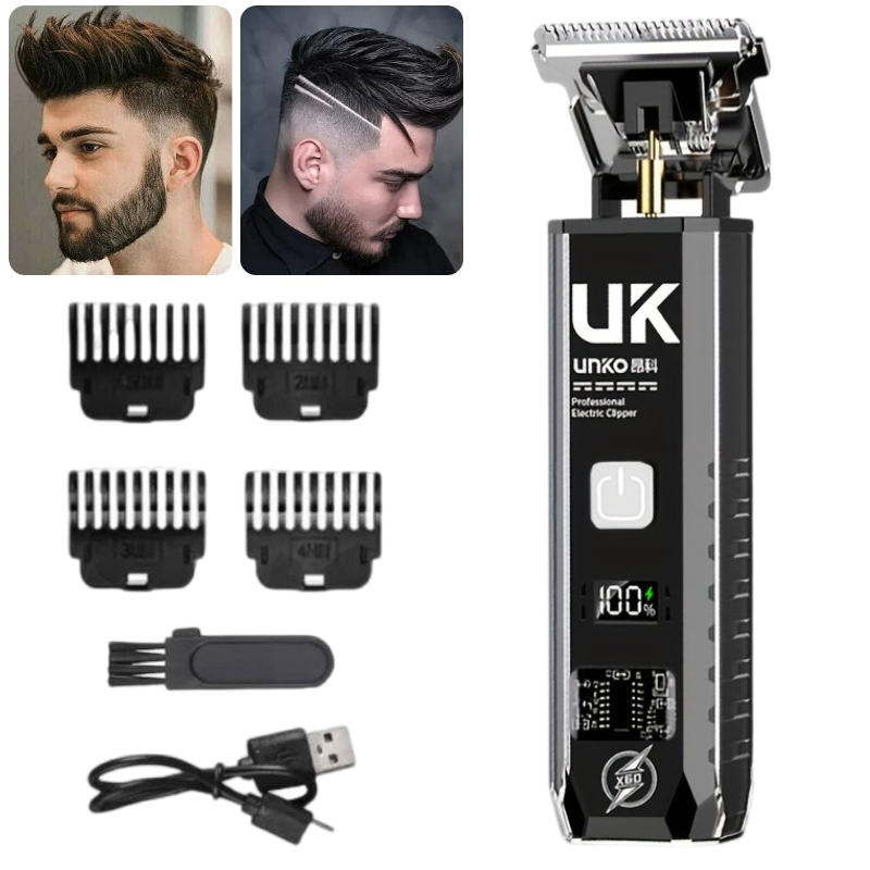 Men'S Grooming Brush - T9 Hair Clipper for Men Cordless