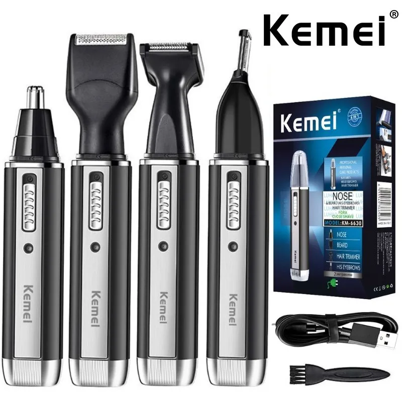 Men Grooming Hygiene - Kemei 4 in 1 trimmer for