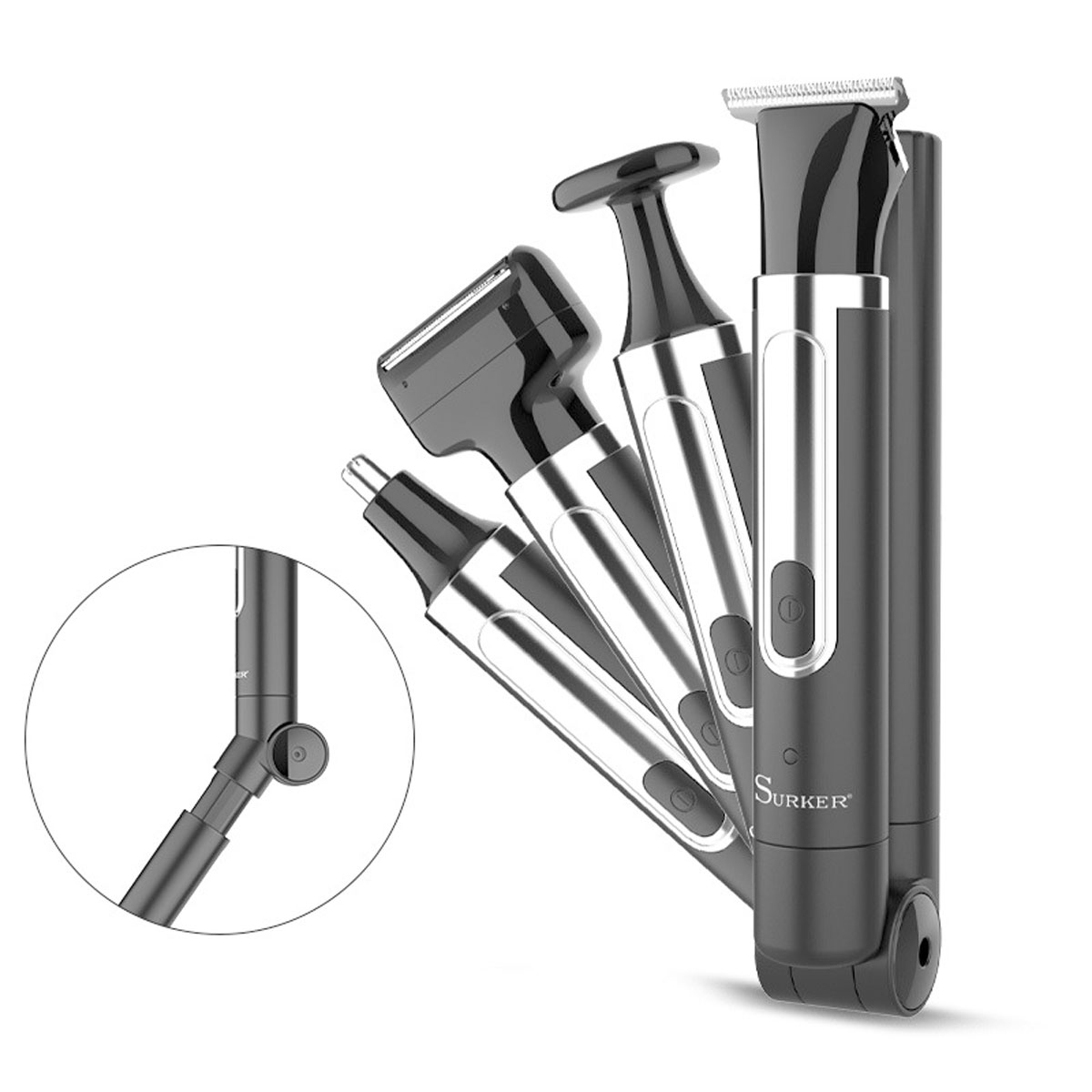 Men'S Grooming Nose And Ear - Surker 4-in-1 Shaver for Men Grooming