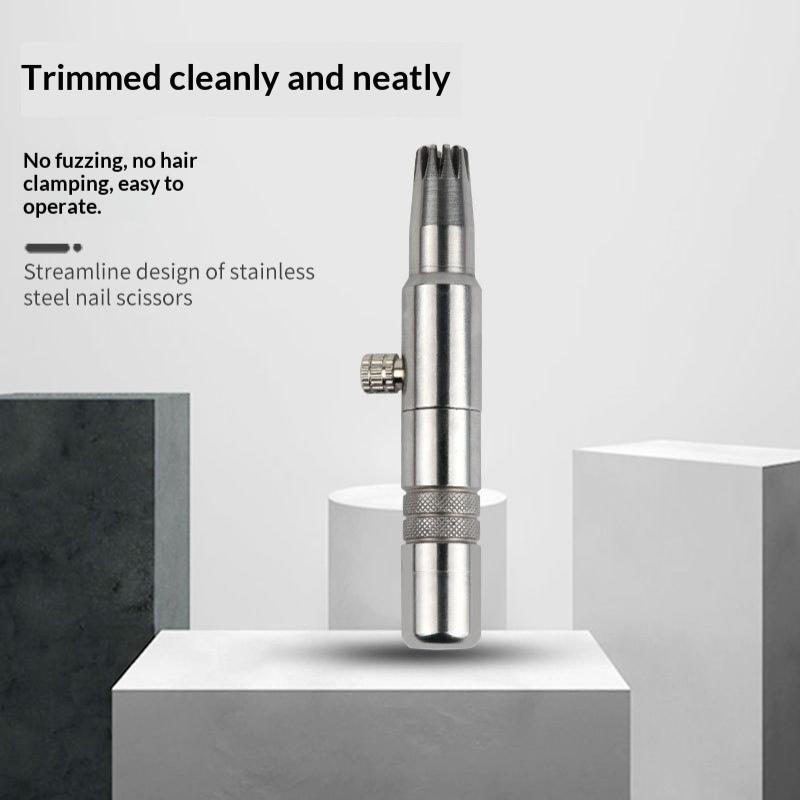 Men'S Grooming Nose And Ear - Manual Mini Nose Ear Hair Trimmer