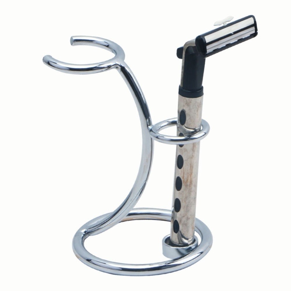 Men Grooming Hygiene - Multifunctional Metal beard grooming Stand Holder