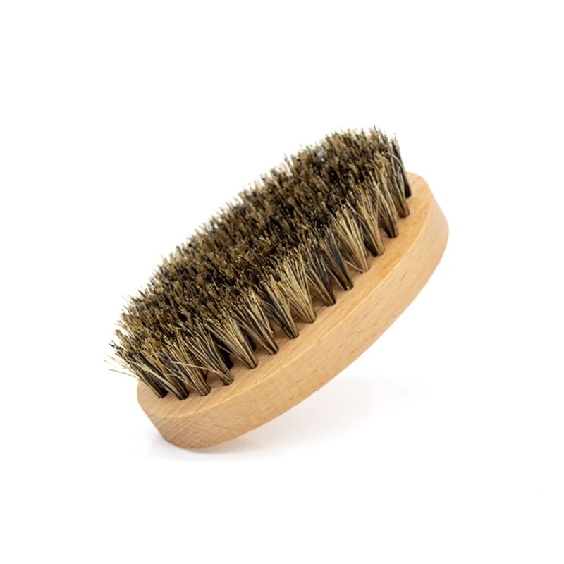 Men Grooming Hygiene - Beard Grooming Brush Oval Men Beard