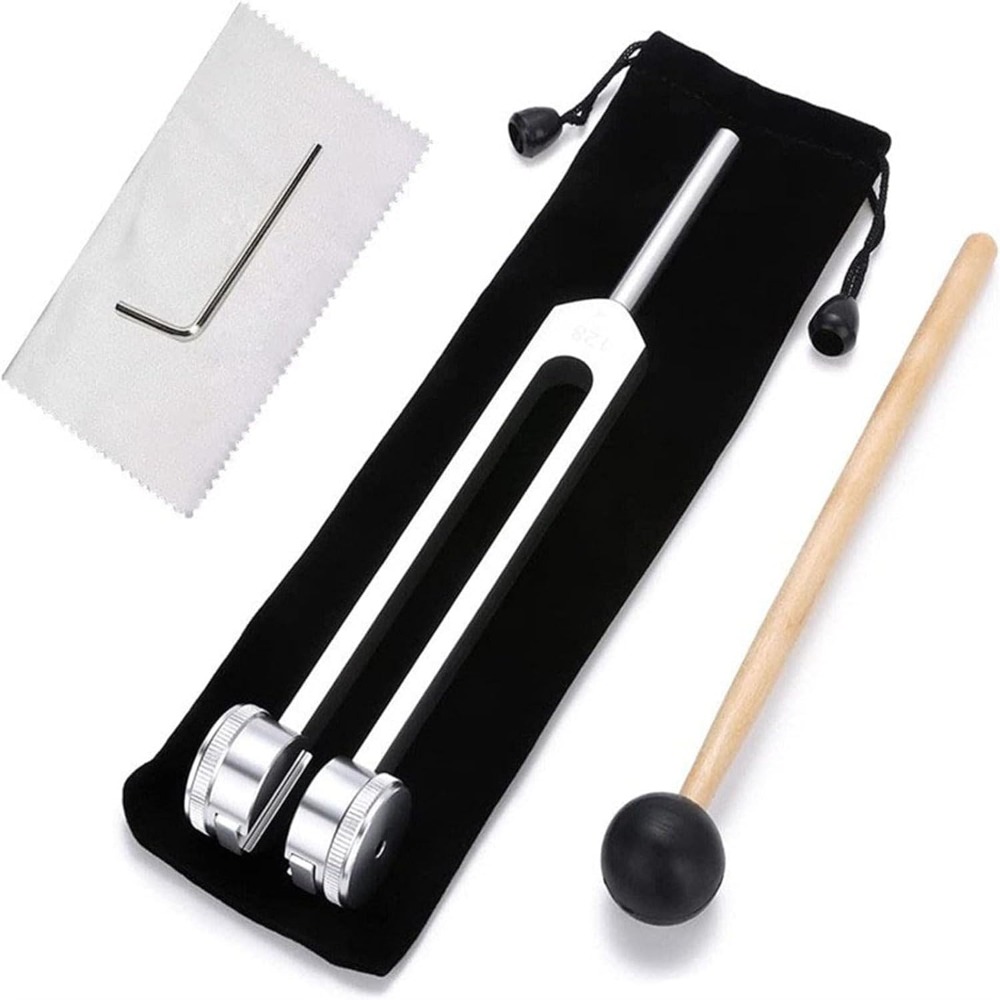 128Hz Tuning Fork Set - Stainl - Ear Wax Remover 评论和价格