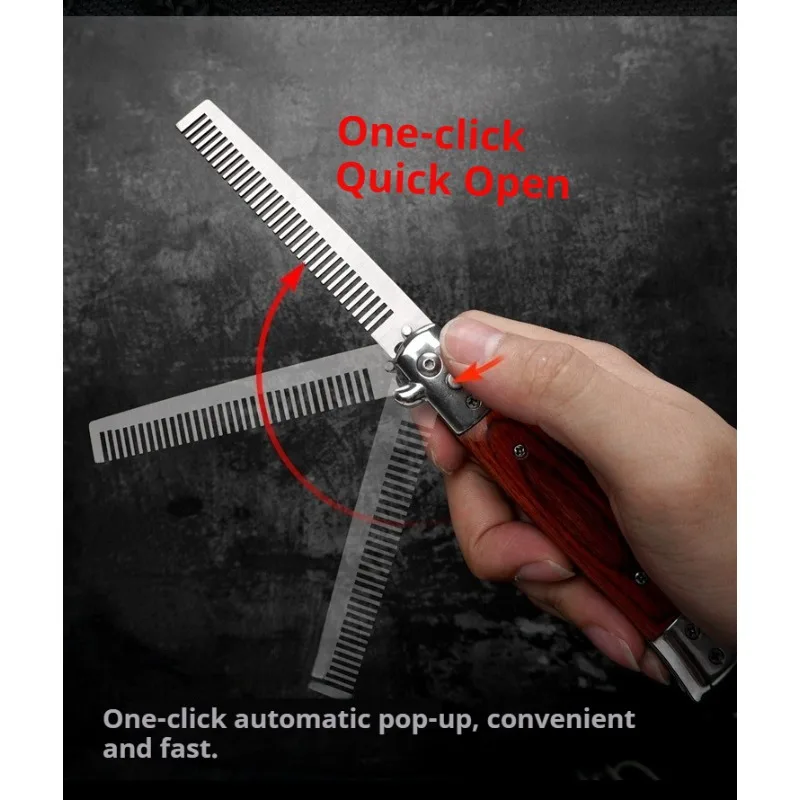 Portable Folding Spring Hair C - Men'S Grooming Tonic 评论和价格