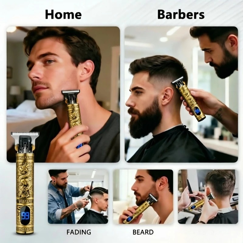 T9 Electric Beard Trimmer Cord - Men Grooming Hygiene 评论和价格