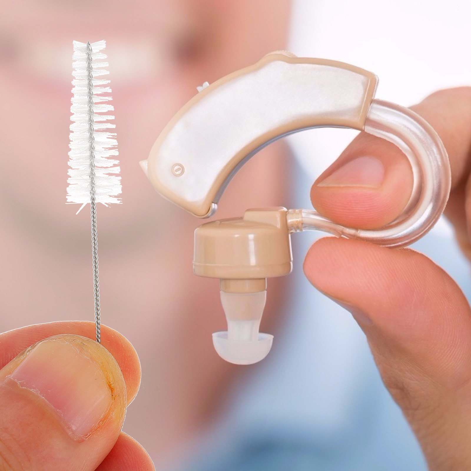 5Pcs Hearing Aid Cleaning Brus - Ear Wax Remover 评论和价格