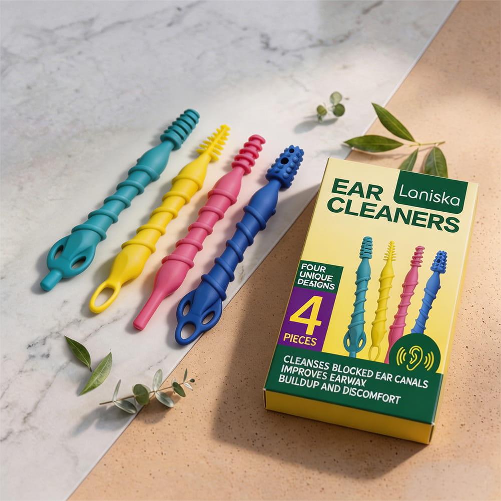 4Pcs Soft Silicone Ear Wax Rem - Ear Wax Remover 评论和价格