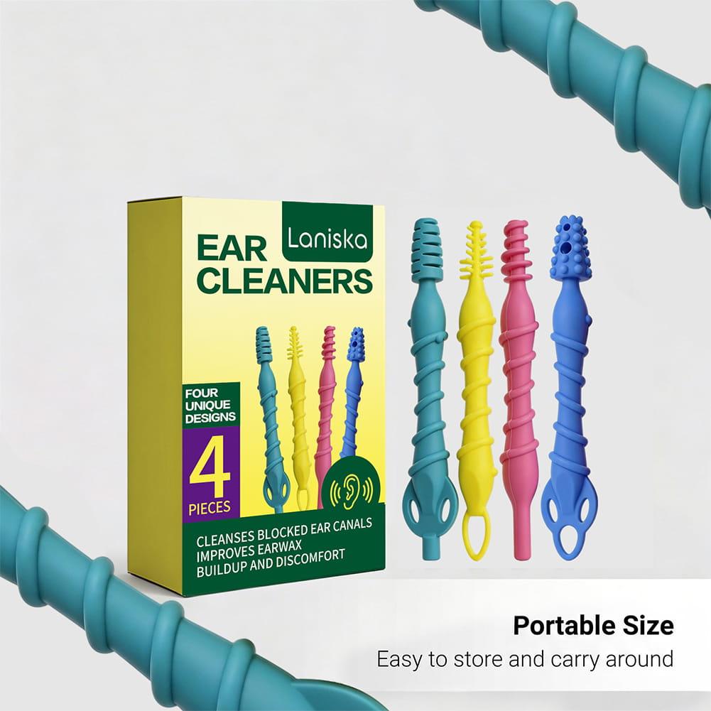4Pcs Soft Silicone Ear Wax Rem - Ear Wax Remover 评论和价格