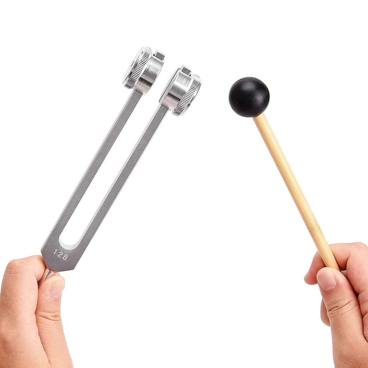 128Hz Tuning Fork Set Stainles - Ear Wax Remover 评论和价格