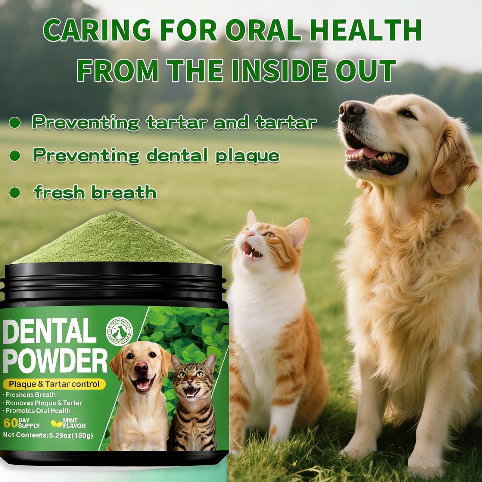 Dog Tooth Powder 150g Bad Brea - Men Grooming Hygiene 评论和价格