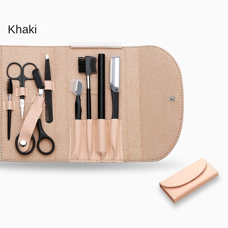 8Pcs eyebrow grooming kit with - Grooming Men'S Eyebrows 评论和价格