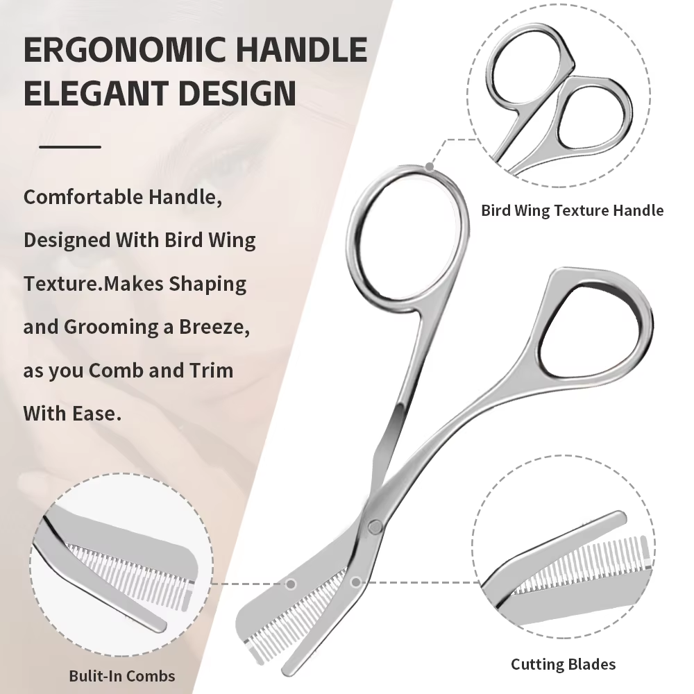 1 set of eyebrow grooming tool - Grooming Men'S Eyebrows 评论和价格