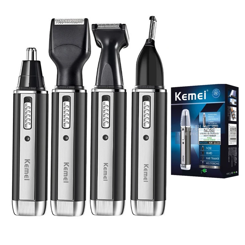 Kemei rechargeable electric al - Men'S Grooming Nose And Ear 评论和价格