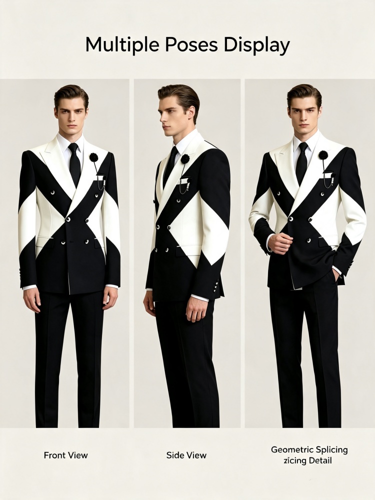 Men Business Casual Blazer Col - Jack Men'S Grooming 评论和价格
