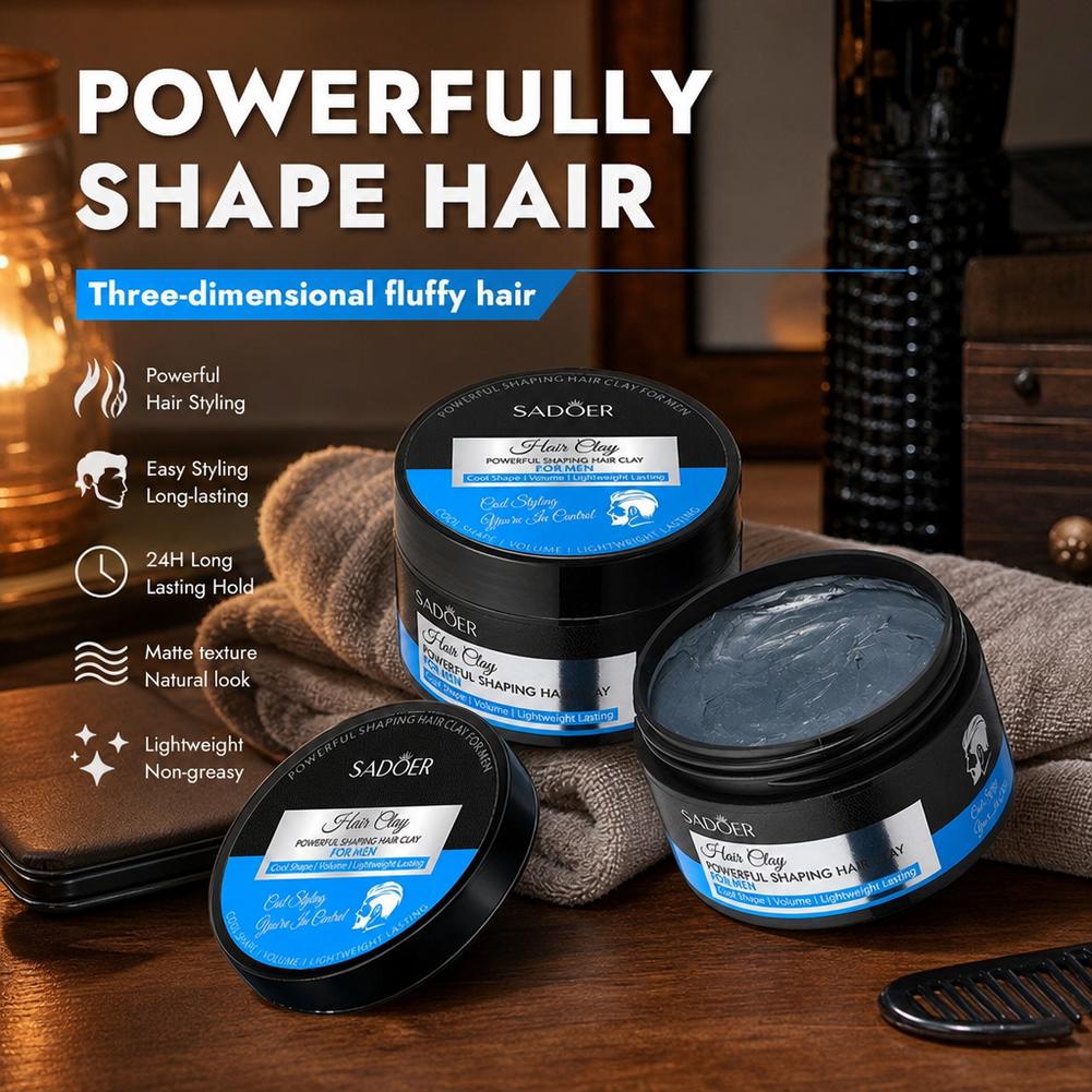 Matte Hair Styling Clay Strong - Men'S Grooming And Style 评论和价格