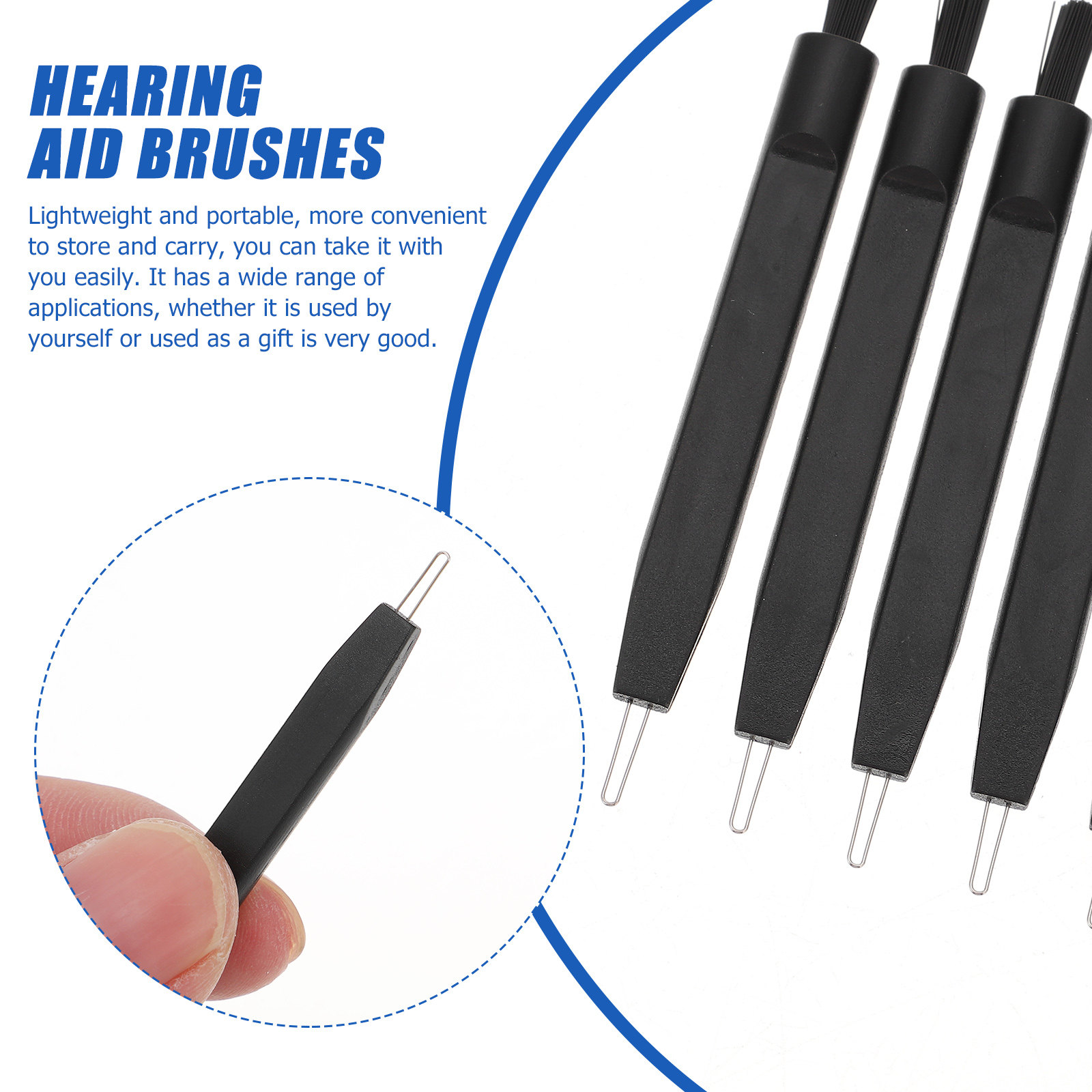 5Pcs Hearing Aid Cleaning Tool - Ear Wax Remover 评论和价格