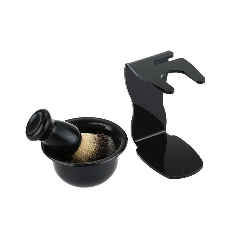 Shaving Brush and Bowl with Ac - Men'S Grooming Facial 评论和价格