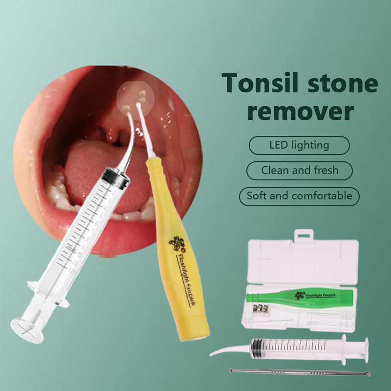 Tonsil Stone Remover Tools Led - Ear Wax Remover 评论和价格