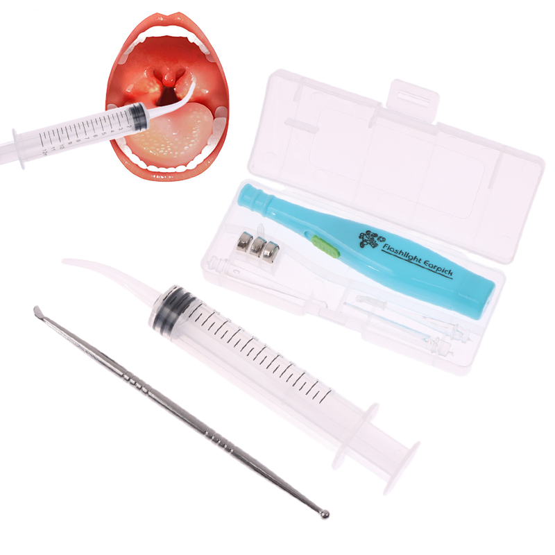 Tonsil Stone Remover Tools Led - Ear Wax Remover 评论和价格