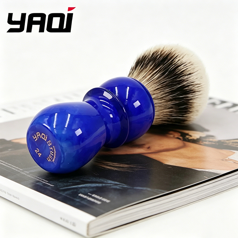 YAQI Premium Shaving Brush Blu - Men Grooming Hygiene 评论和价格