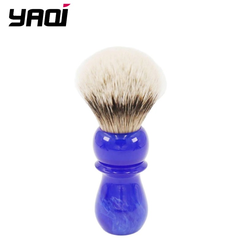 YAQI Premium Shaving Brush Blu - Men Grooming Hygiene 评论和价格