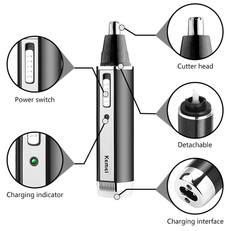 Keme 4in1 Nose Hair Trimmer Fo - Men'S Grooming Nose And Ear 评论和价格