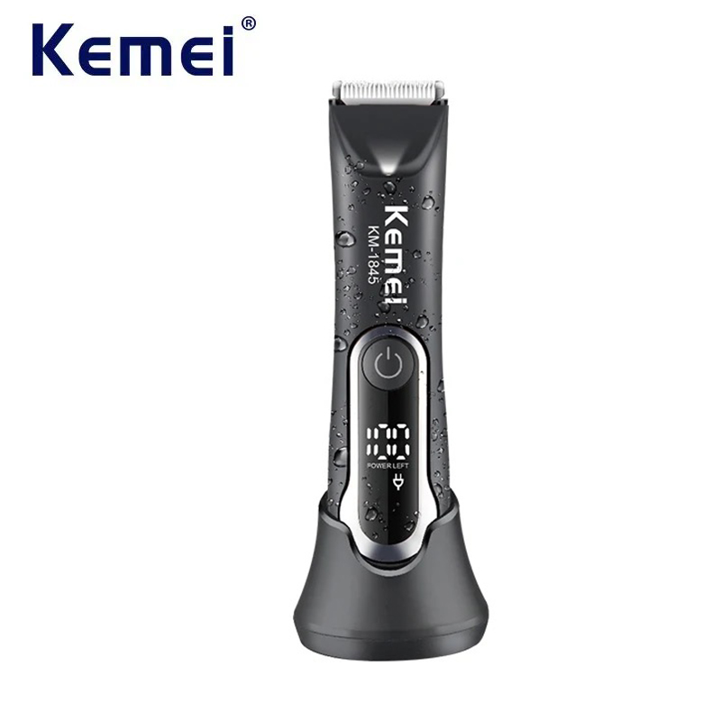 Kemei Groin Hair Trimmer Men E - Men Grooming Hygiene 评论和价格