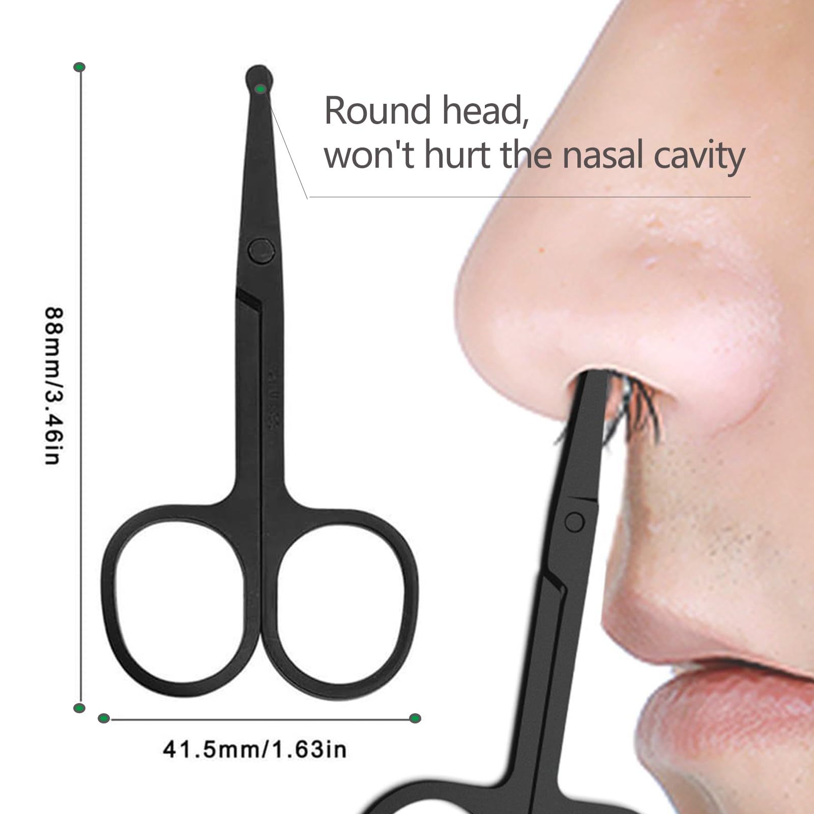 Eyebrow Scissors with Comb Fac - Grooming Men'S Eyebrows 评论和价格