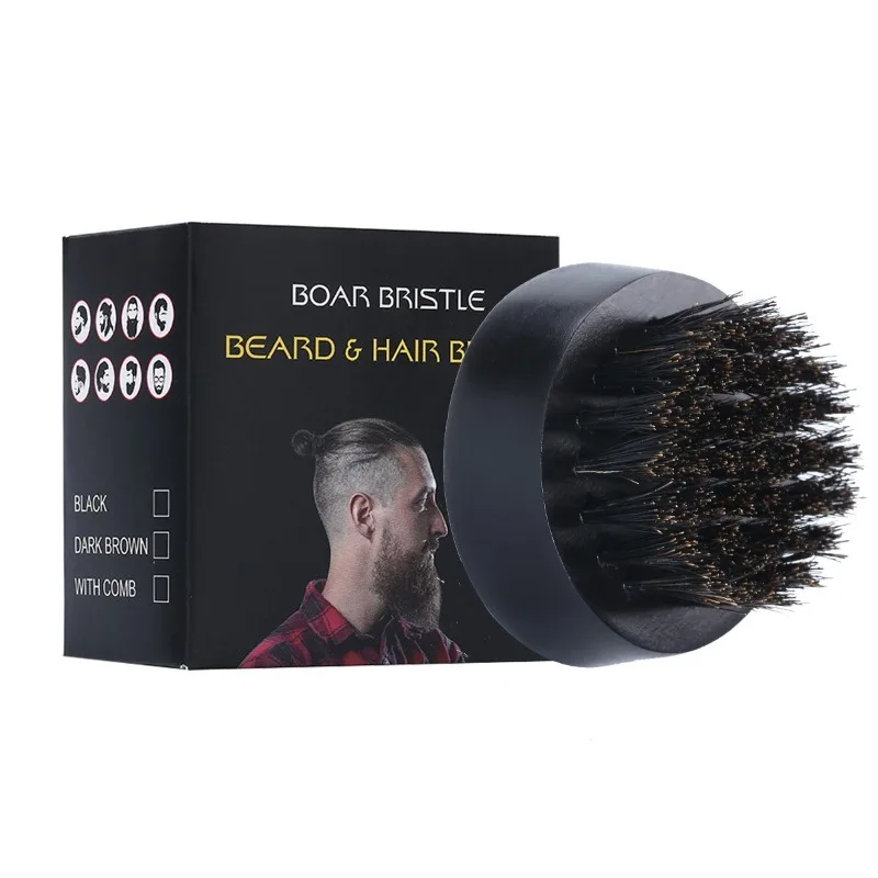Beard Brush Man Boar Bristles  - Men'S Grooming Brush 评论和价格