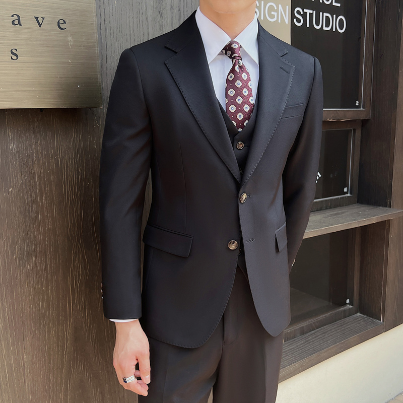 ( Jacket+Vest+Pants ) ltalian  - Men'S Grooming And Style 评论和价格