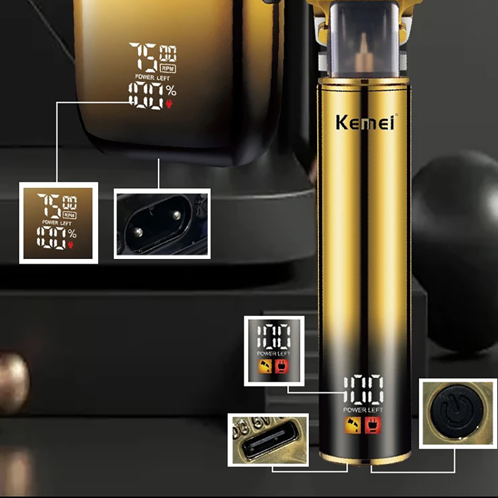 Kemei Hair Trimmer Electric Ra - Grooming Men'S Eyebrows 评论和价格