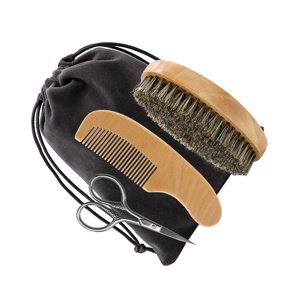1Set Professional Beard Care S - Men'S Grooming Brush 评论和价格