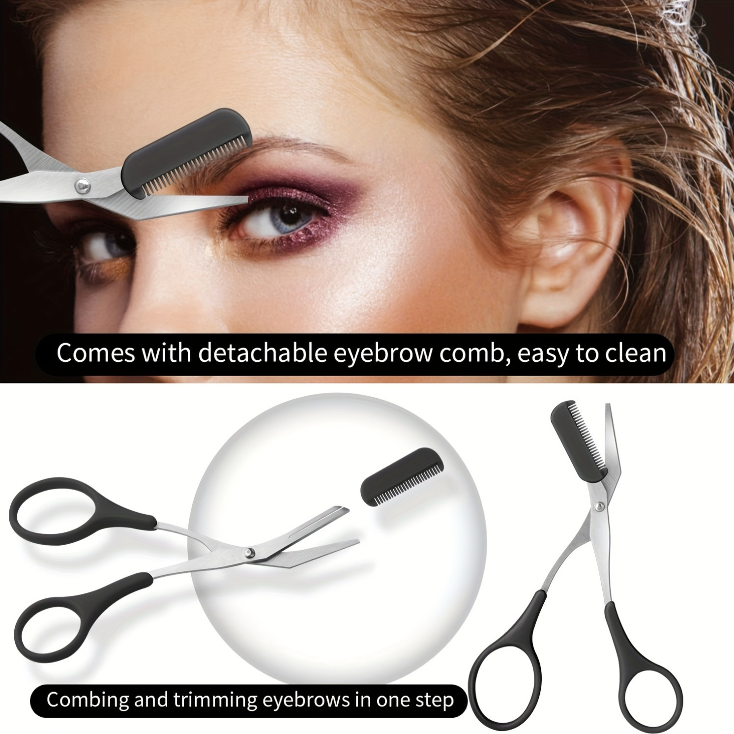 3pcs Set Eyebrow Kit For Women - Grooming Men'S Eyebrows 评论和价格